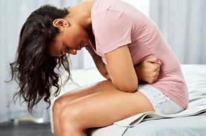 Women suffering from IBS